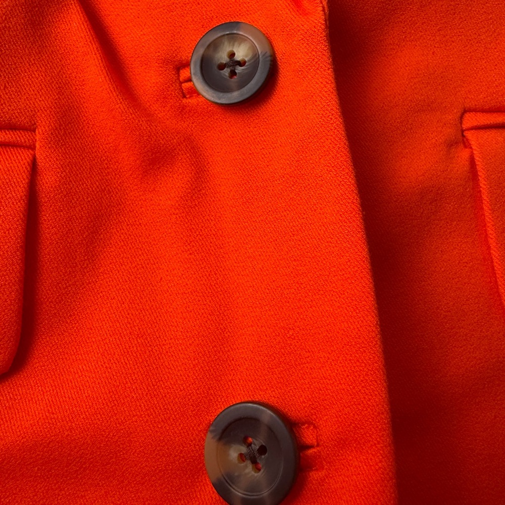 NWT Boden Classic Blazer Orange Women's Size 4P Career Business Office - Picture 8 of 12